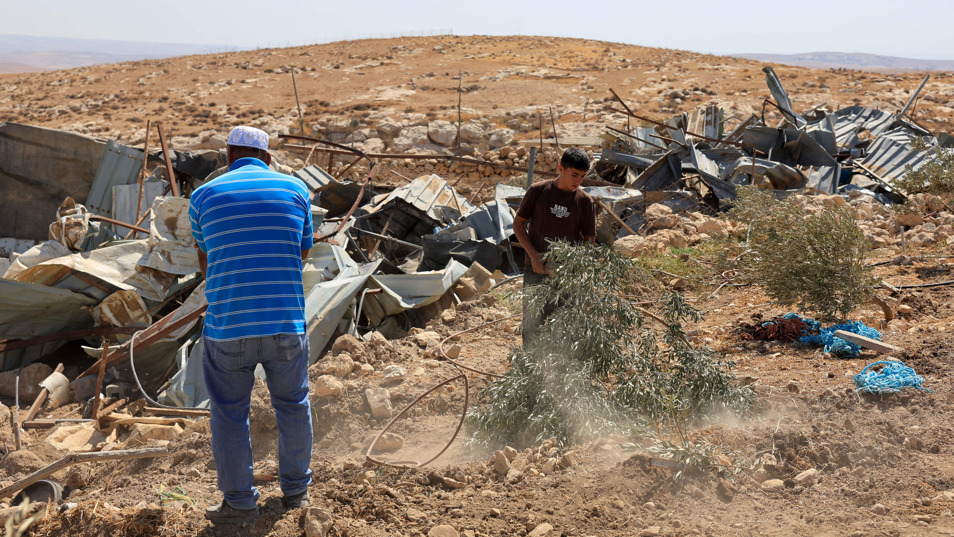 Far-right settlers divert West Bank spring water as Israel backs heritage site takeovers